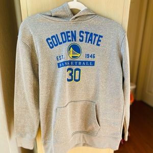 Golden State Warriors, Steph Curry Grey Hoodie